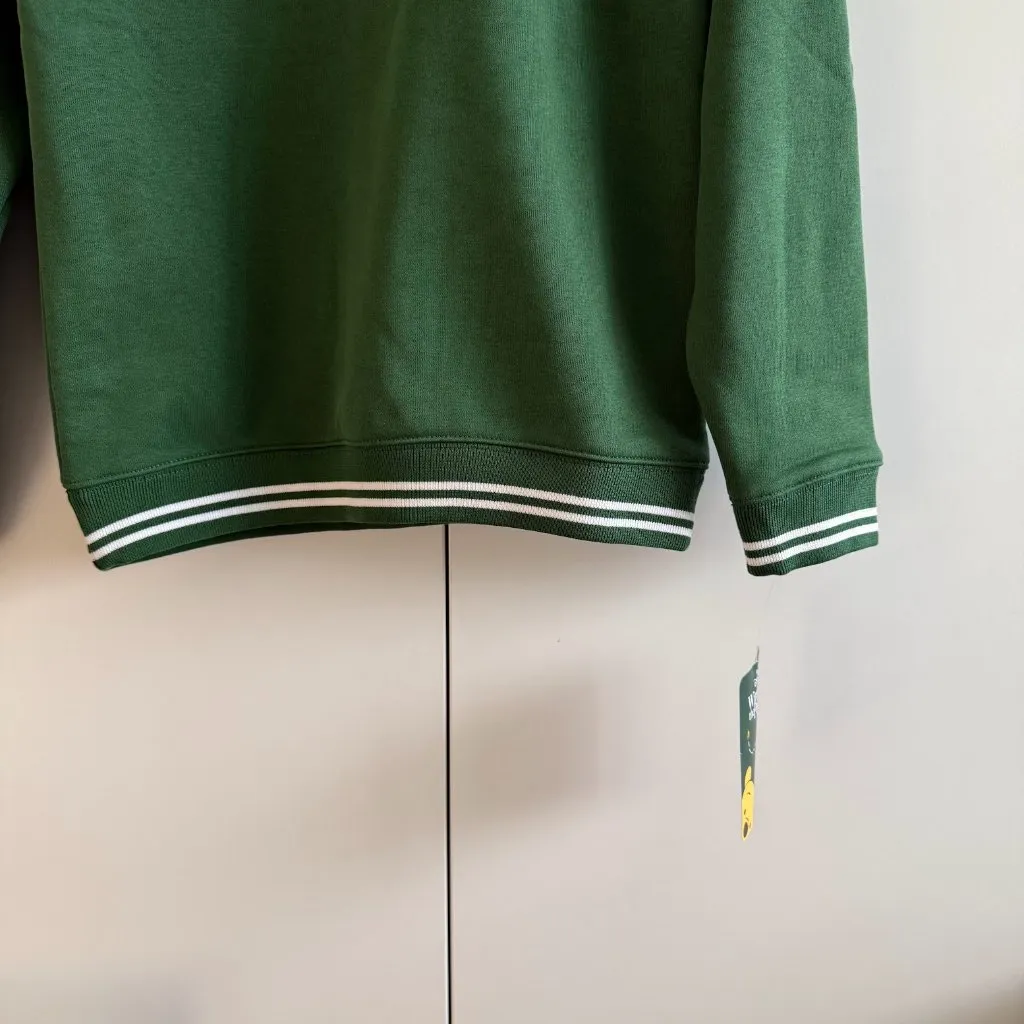 NEW Disney Parks Winnie the Pooh Green Pullover Sweater Adult Sz XS - Image 3