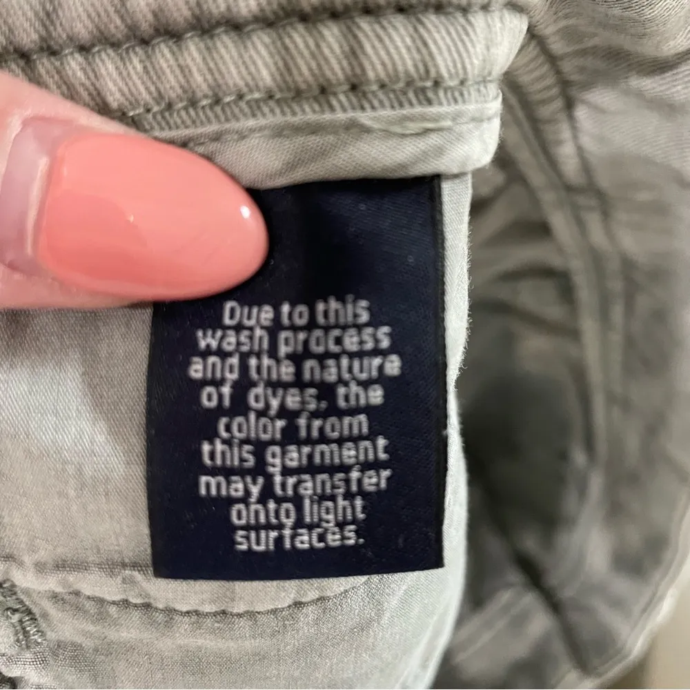 J. Crew Light Grey Sunwashed Slim Chino Pants - Image 6