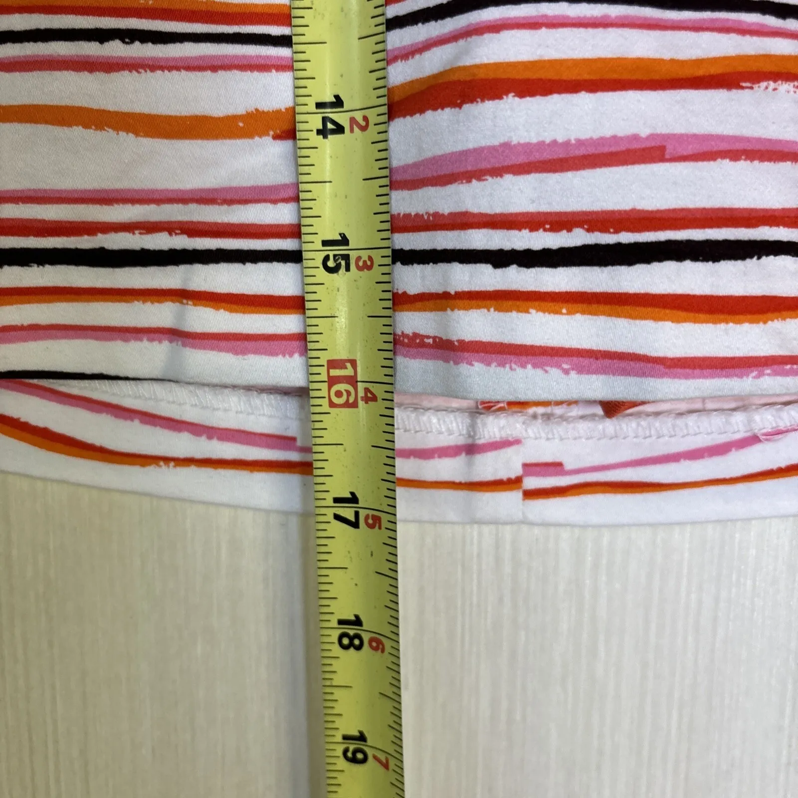 Lady Hagen Golf Skirt Sz 10 Orange Floral Athletic Skort - Image 7