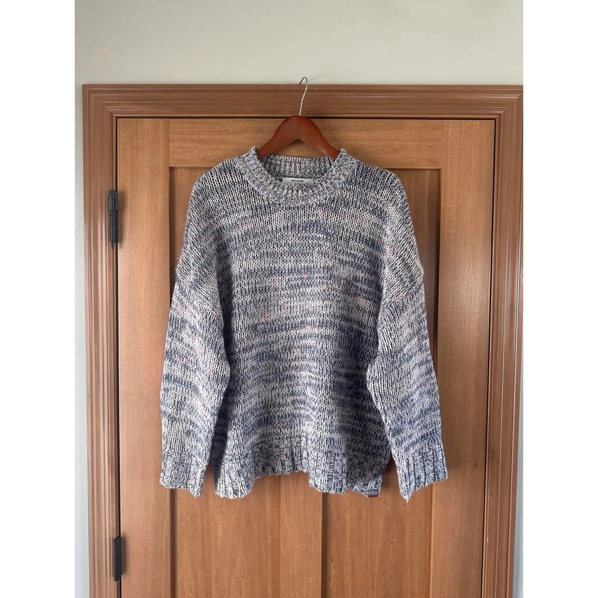 One Teaspoon Hackney Knit Oversized Marled Sweater Wool Blend Women’s Medium - Image 3