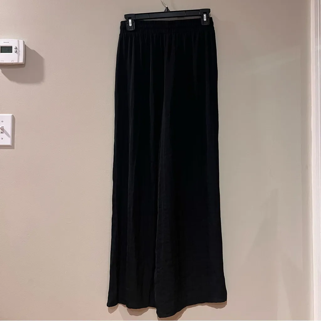 Joie Black Wide Leg Straight Pants NWT - Image 2