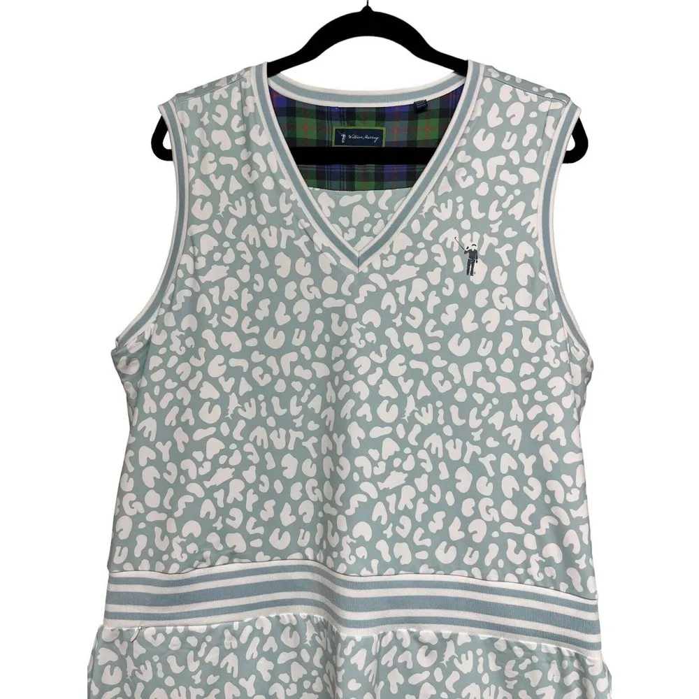 William Murray Golf Lacey Sleeveless Blue Dress For Estaban Women’s Size XXL - Image 3