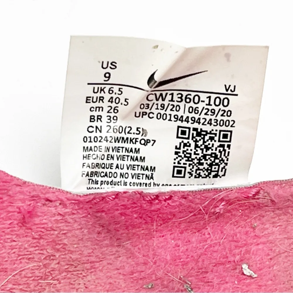 NIKE Air Max 90 III Eggplant Lace Up Running Shoes #CW1360-100, Size 9 - Image 2