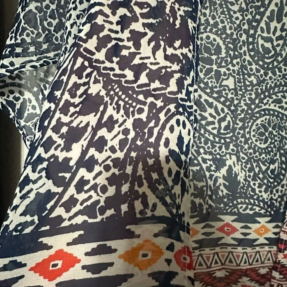 Sheer swimsuit cover up or sheer lightweight cardigan match with jeans and tank Size XS - Image 2