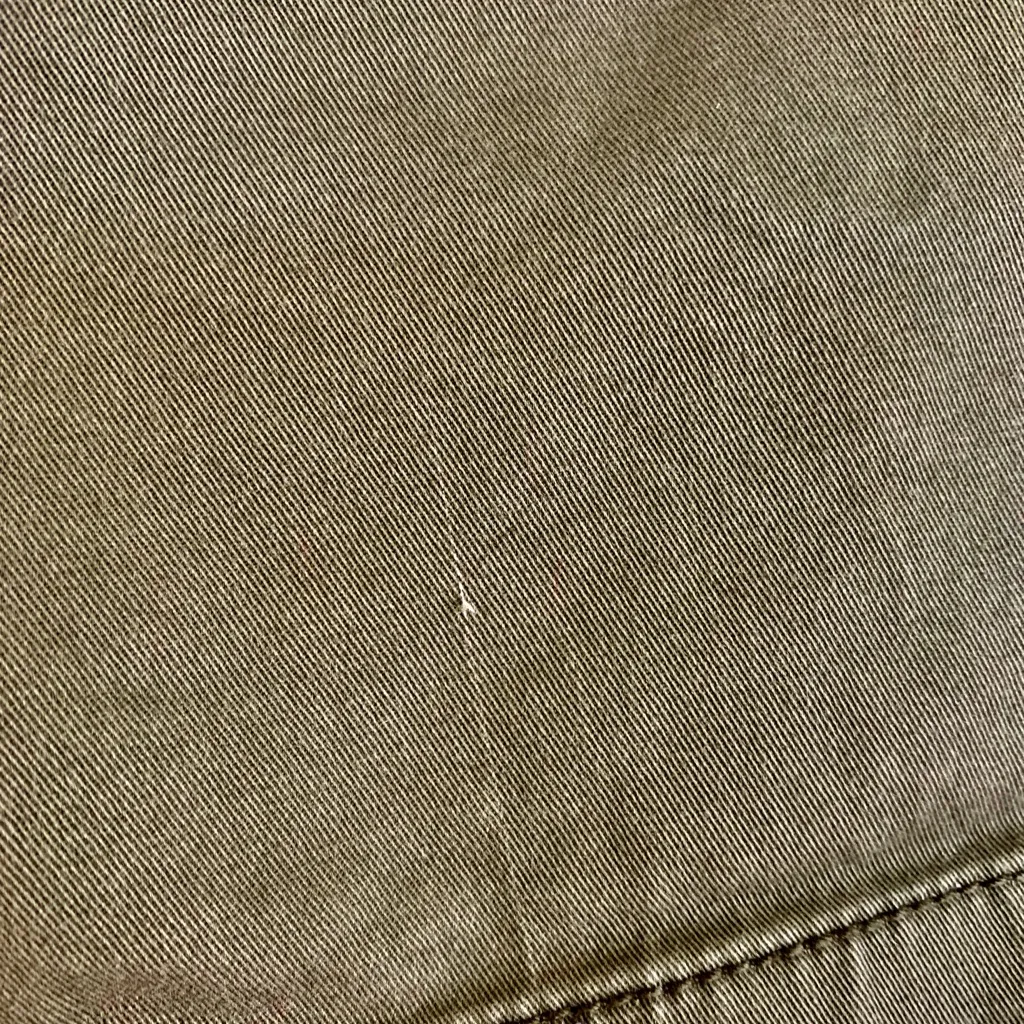 G By Guess Womens Chino Shorts Size 28 Dark Olive Green Cotton Spandex Low Rise - Image 4