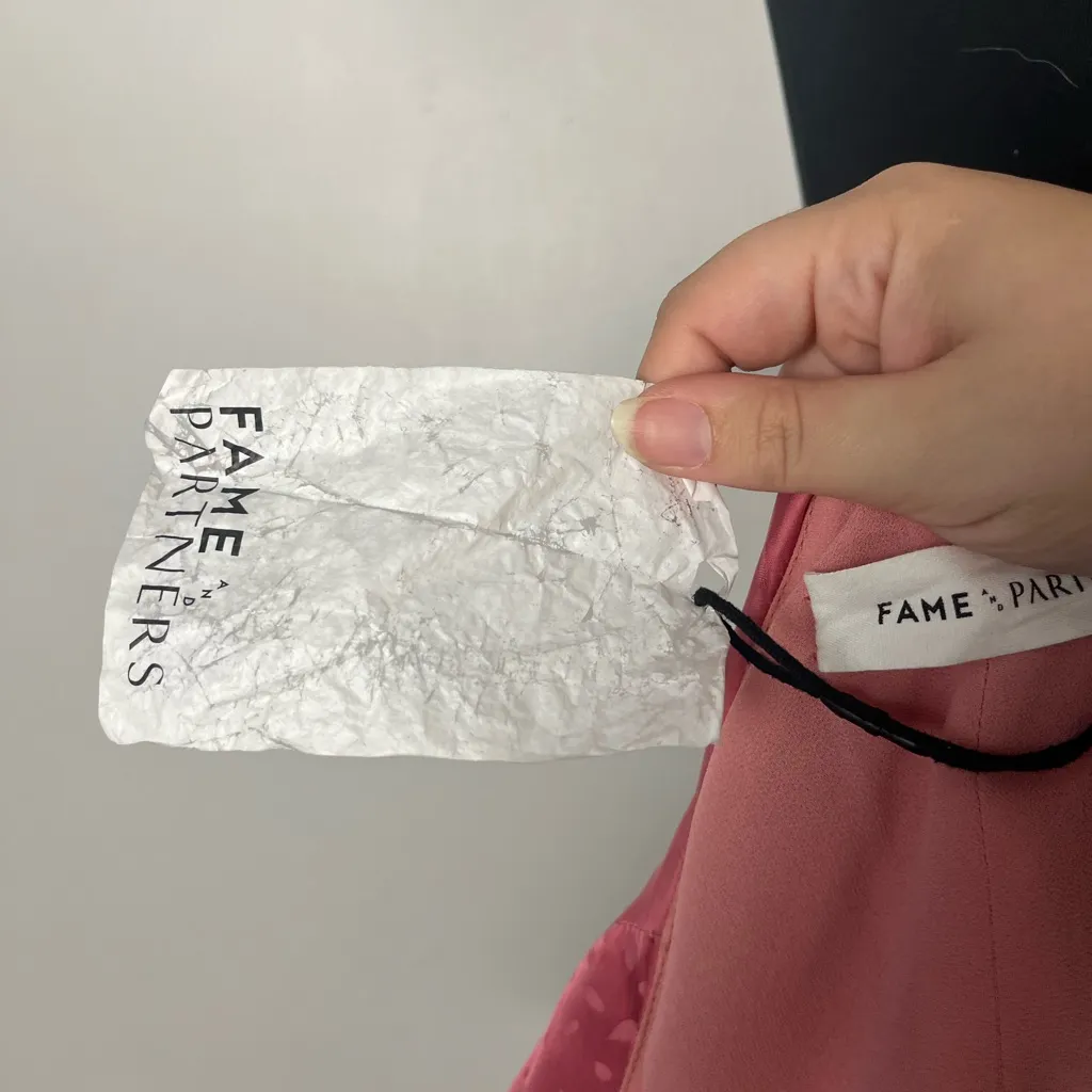 Fame and Partners Women's The Maude Wrap Dress - Lily Pink size 6 new - Image 12