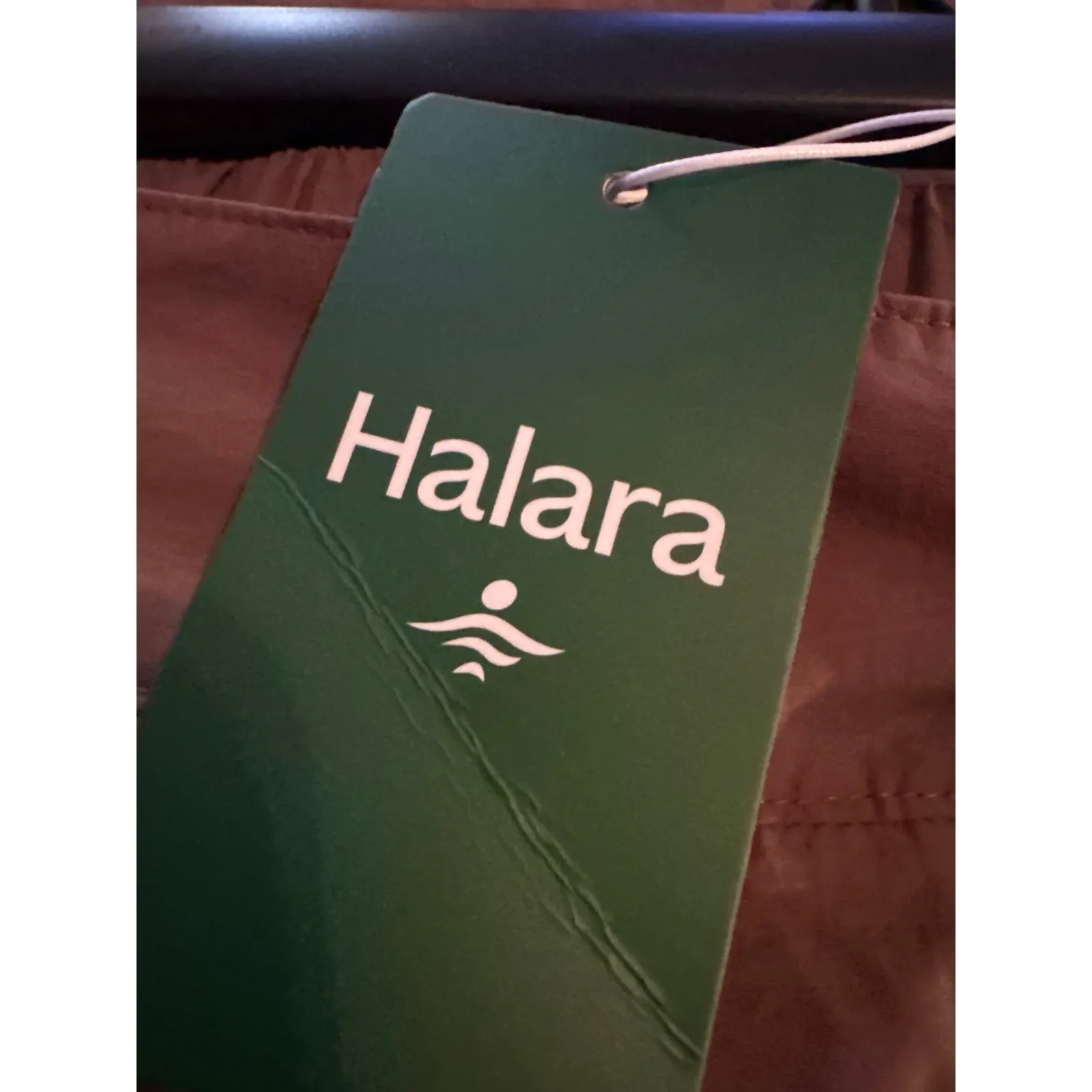 New Halara Mid Rise Button Zipper Side Pocket Wide Leg Casual Cargo Pants S Ivy - Image 5