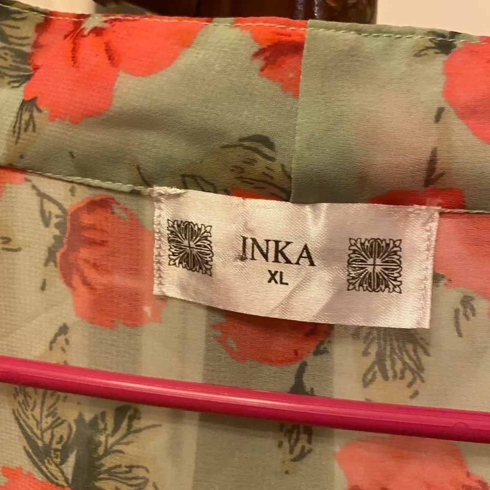 Inka FLORAL DUSTER Green Size XL - Image 97