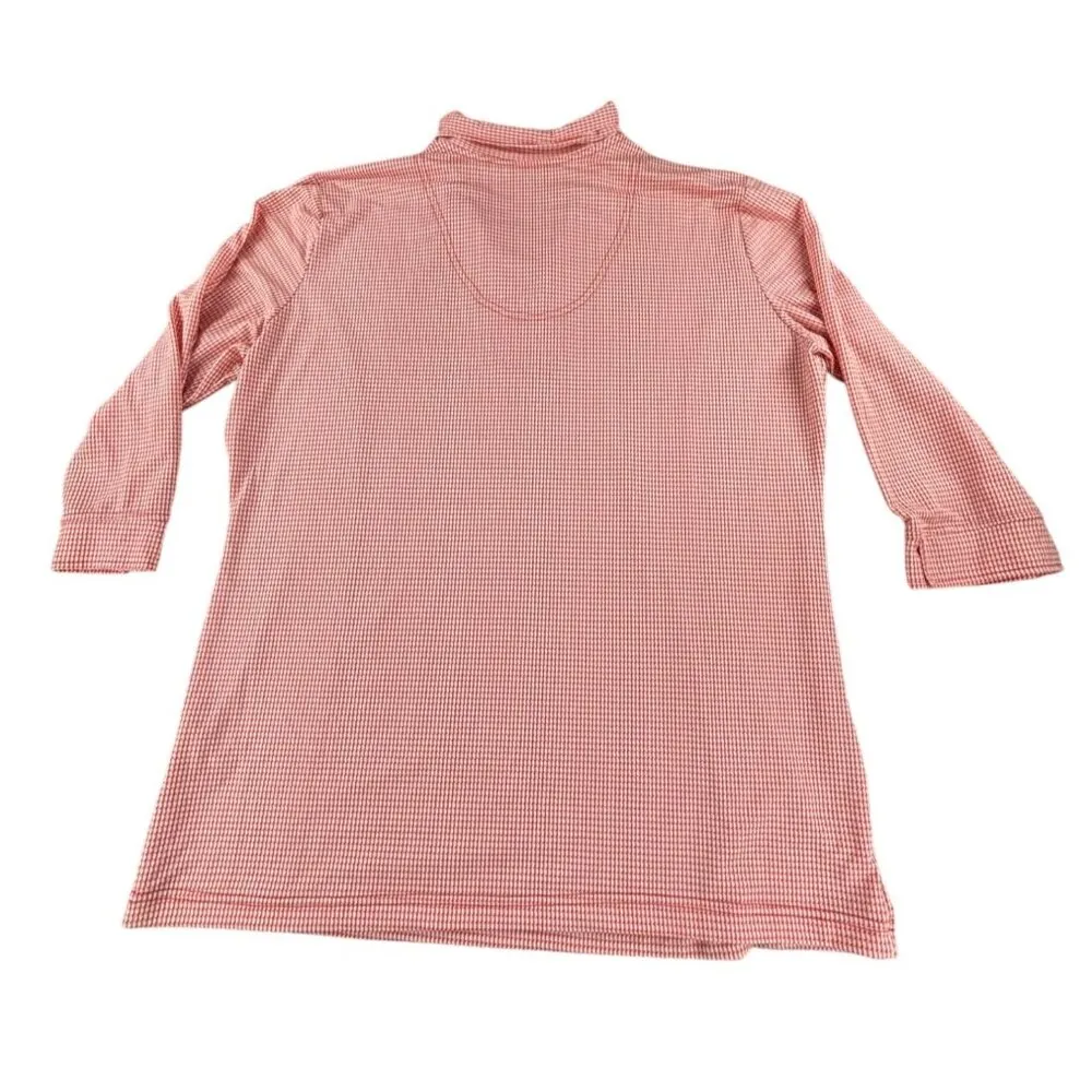 Sport Haley Shirt Womens XL Red & White Checkered Polo Golf - Image 3