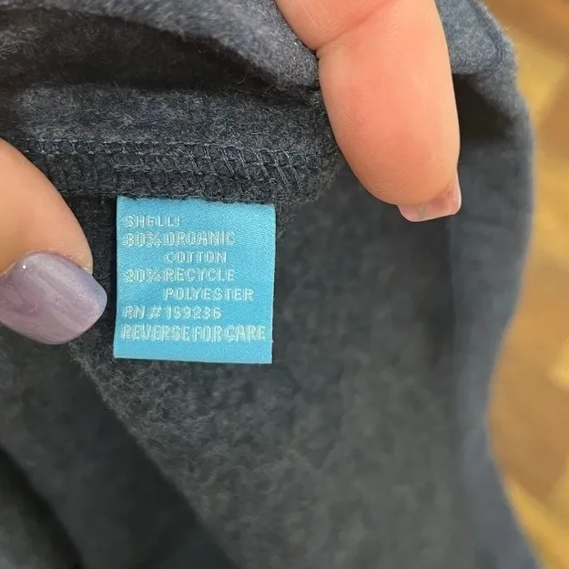 J Mclaughlin Jovi Cardigan Small NWT $198 Organic Cotton Knit Button Denim Solid - Image 7