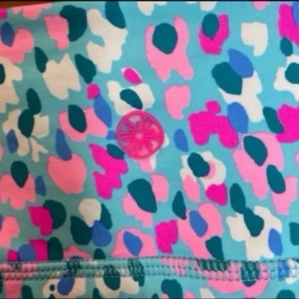 Lilly Pulitzer Luxletic Adlai Skort Multi Hottie Dottie Large athletic skirt - Image 6