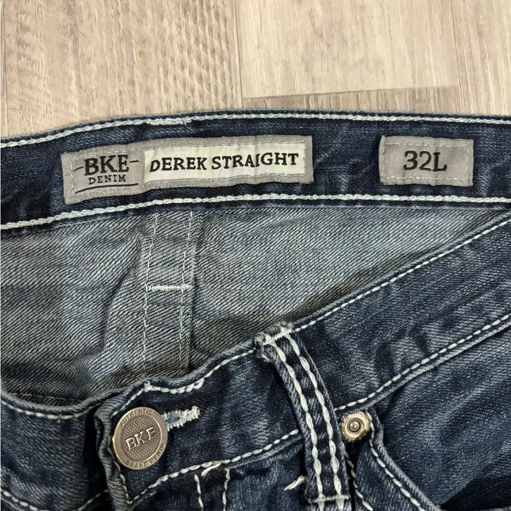 BKE‎ Dark Blue Denim Jeans - Image 4