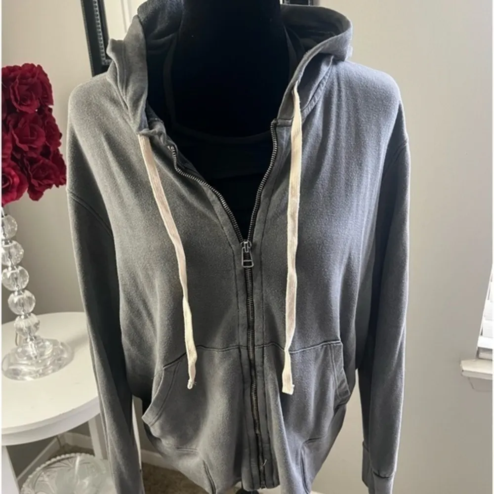 Sundry full zip grey‎ hoodie 1-small - Image 3