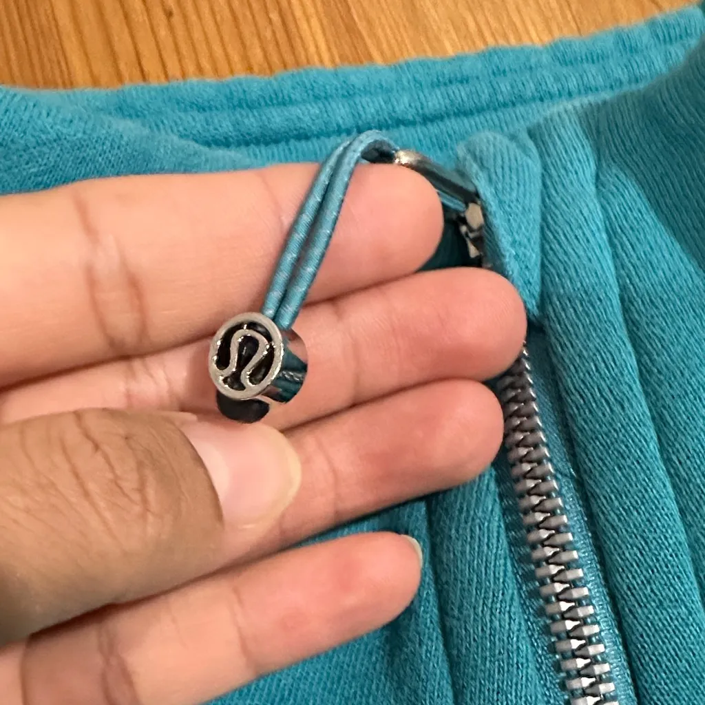 lululemon athletica Turquoise Cowl Neck Sweater - Image 12