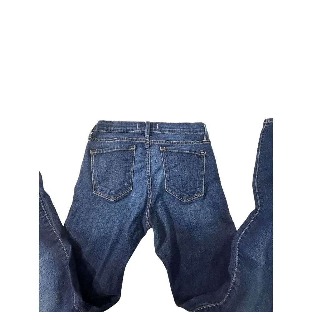 Flying Monkey Womens Skinny Jeans Size 27 Blue Denim Made in USA - Image 5