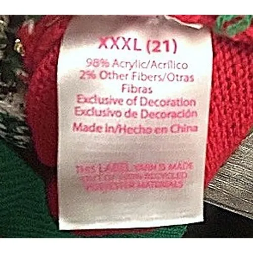 Ugly Christmas Sweater Party‎ Juniors XXXL (21) Grumpy Cat Tinsel Candy Cane Fun - Image 5