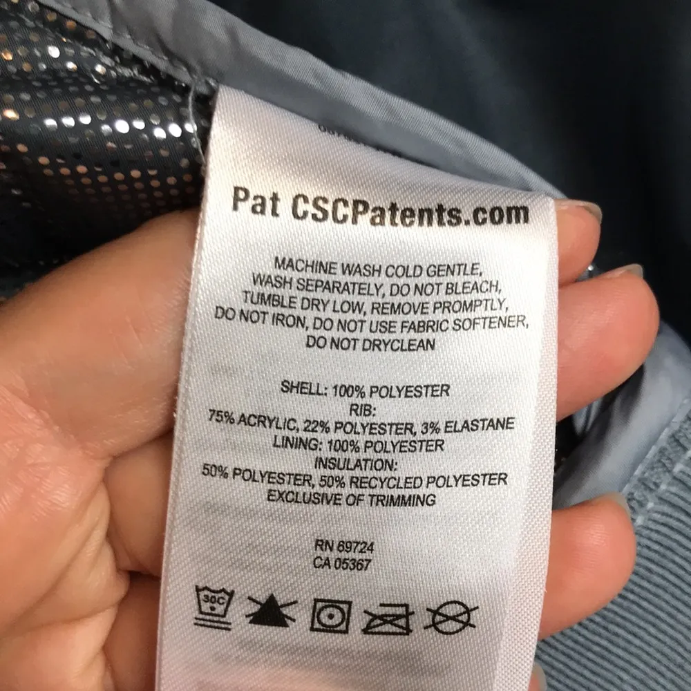 NWOT Columbia Women’s Omni-Heat Interchange Cool Blue Quilted Bomber Jacket - Image 11