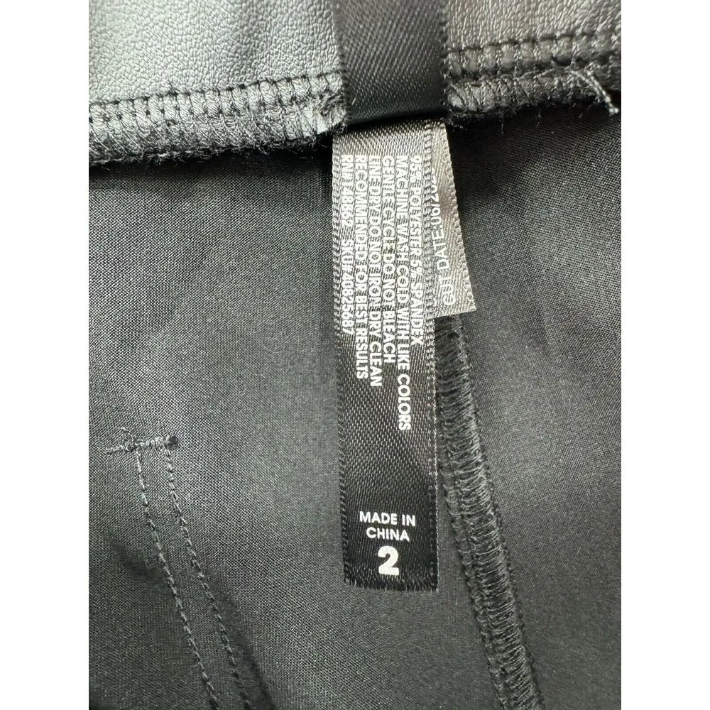 Torrid Pants Women's Size 2X‎ Signature Waist Faux Leather Slim Boot Legging - Image 7