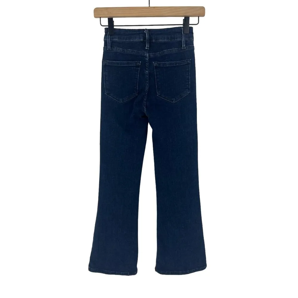 Frame Le One Crop Mini Boot Jeans in Keller - Image 10