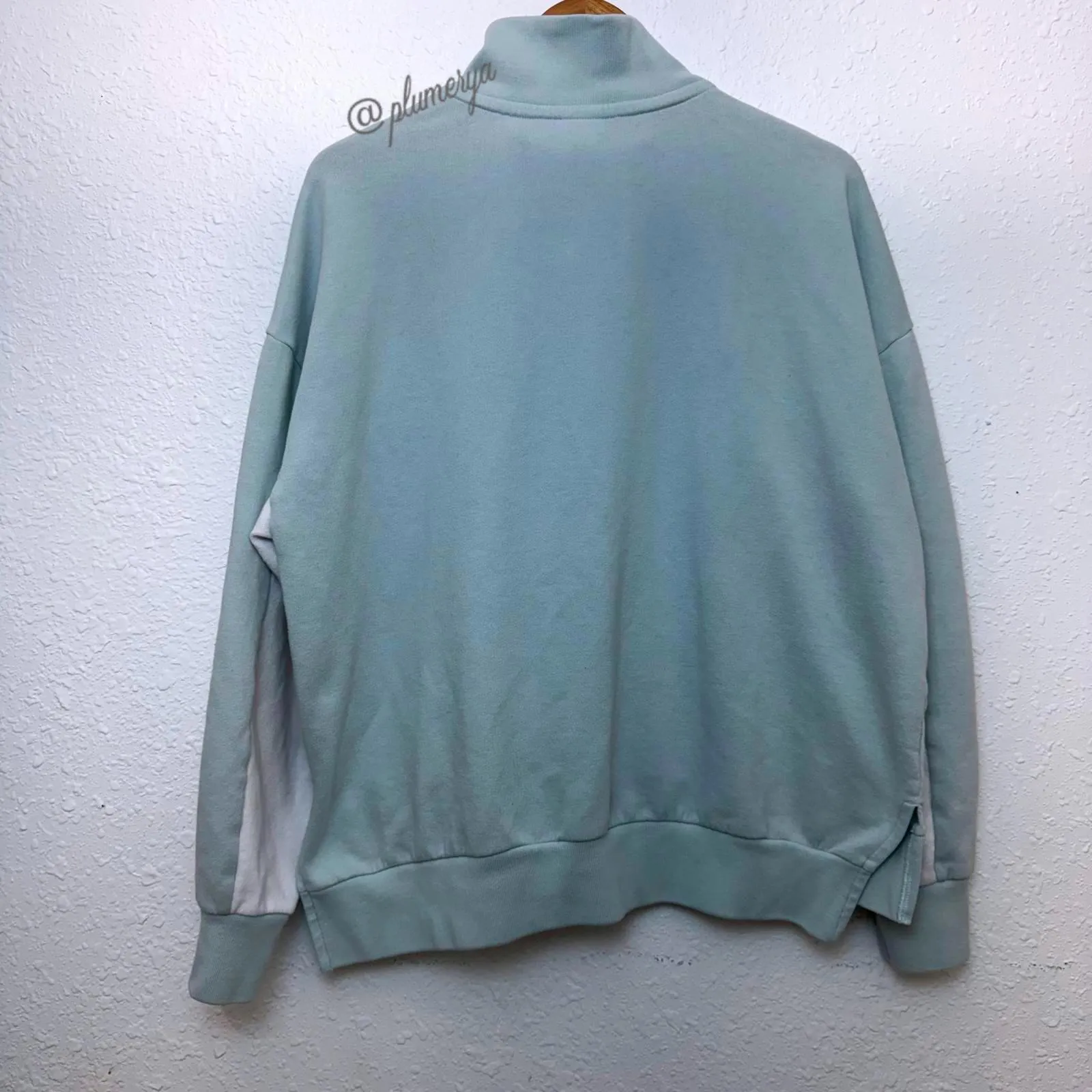 Victoria's Secret PINK Boyfriend Sweater in Mint Green Size L Size L - Image 3