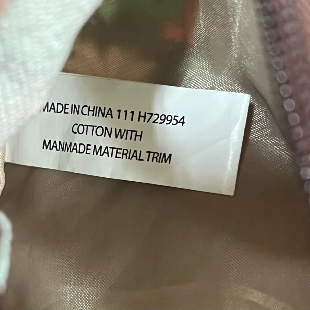 Unionbay Floral Crossbody Bag Fanny pack 3 zippered compartments - Image 7