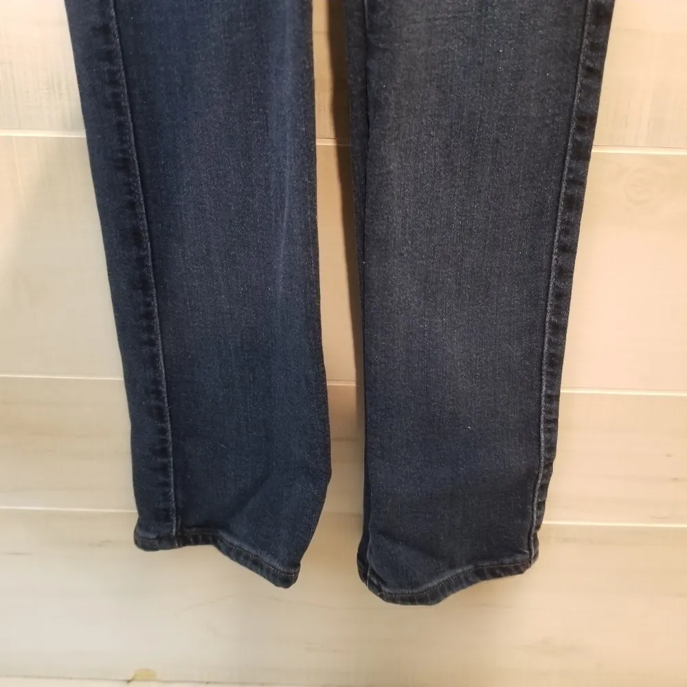 {26R} Adriano Goldschmied Dark Blue Denim Jeans - Image 4