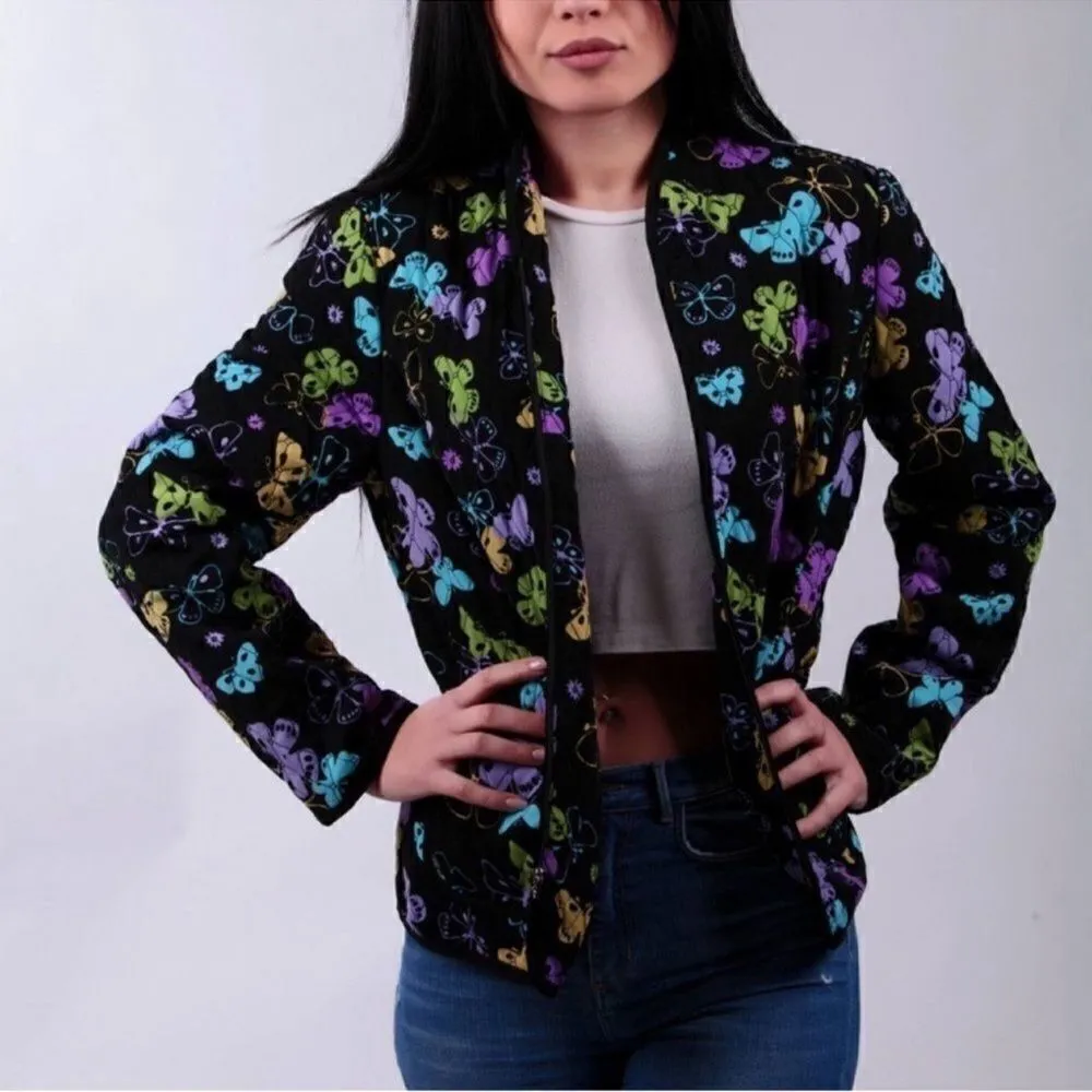 Requirements Floral Printed Jacket(Size Small) - Image 7