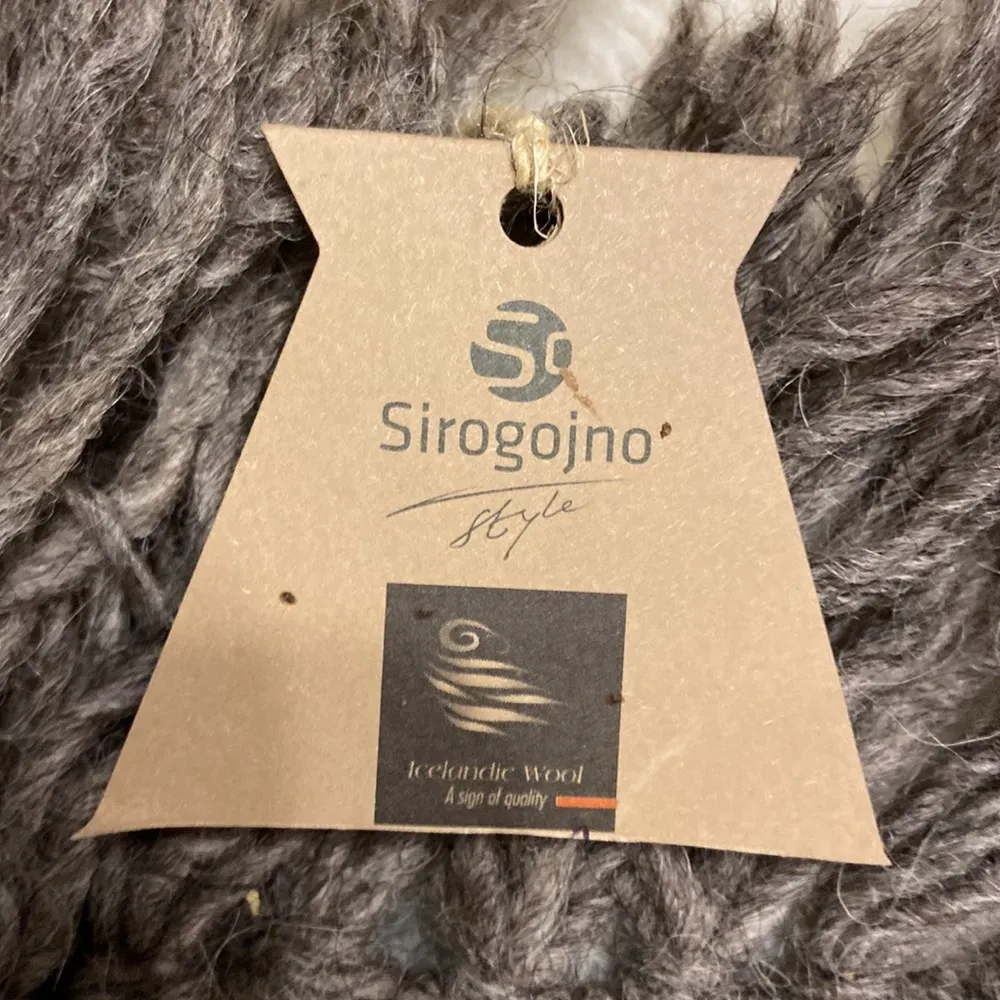 Handmade Real Wool Scarf from Europe long 63” wide 9” brand new with tag - Image 6