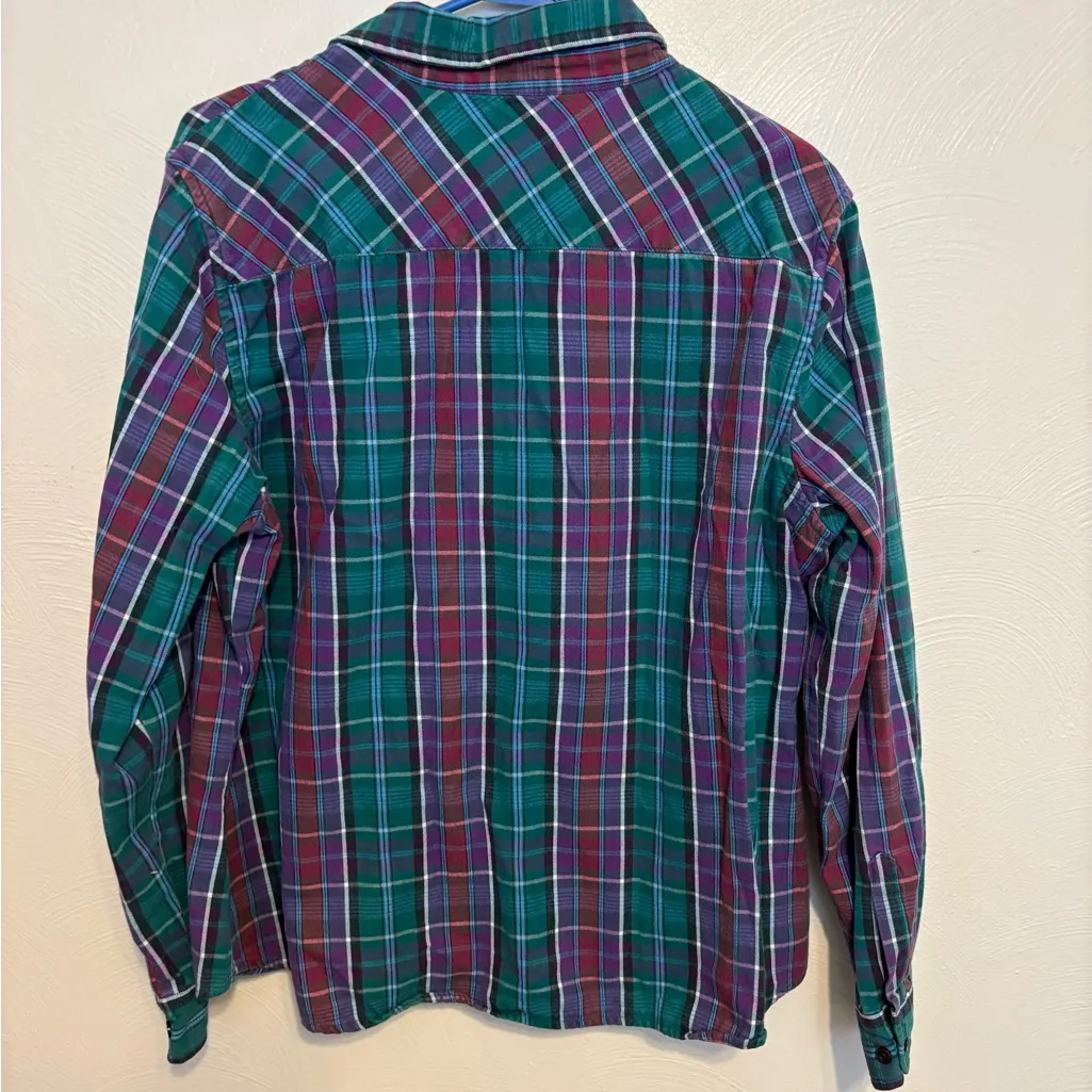 Orvis  Women's Multicolor Plaid Button Down Shirt - Image 8