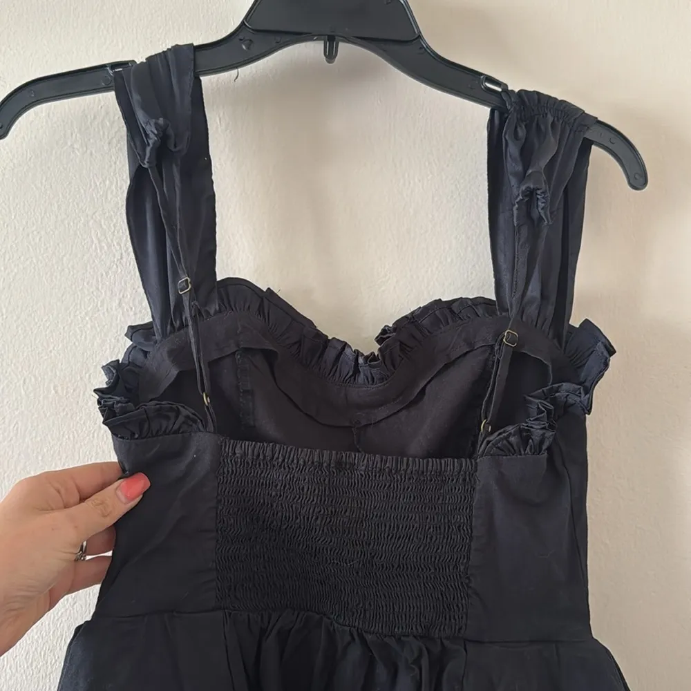 Free People midnight magic mini skater dress in black, Size Small, $128 - Image 11