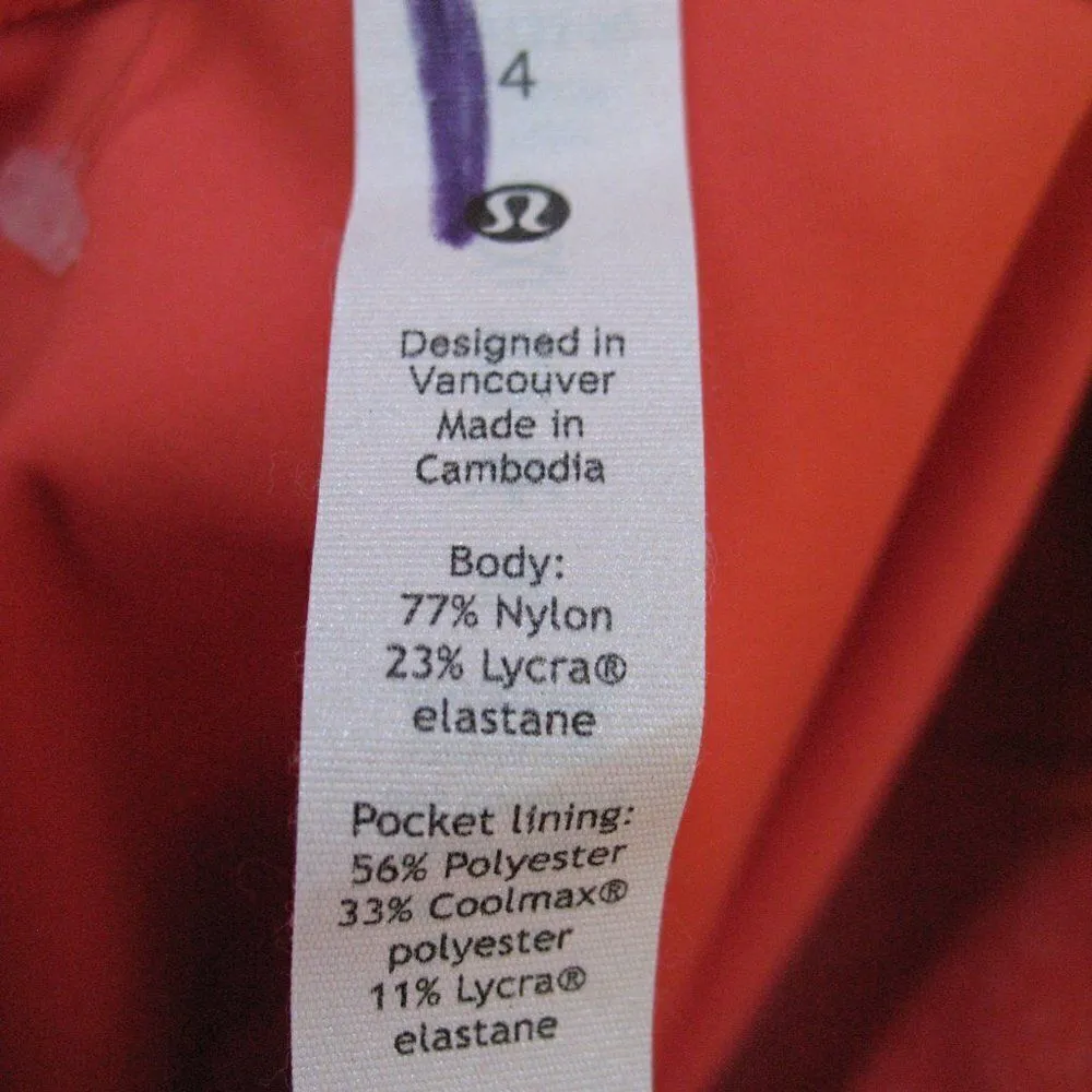 NWOT Lululemon Wunder Train High Rise Shorts 8” Crunch Warm Coral - Image 10