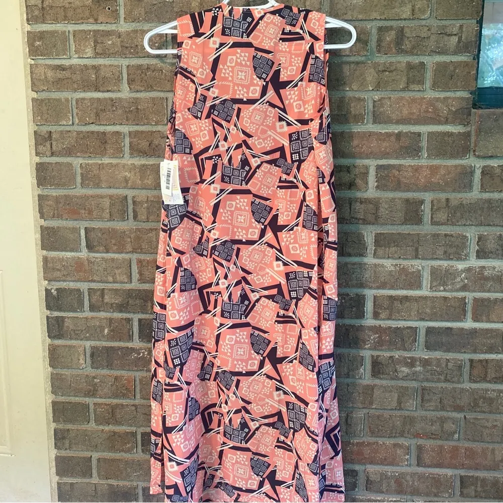 Lularoe “joy” open kimino style open long vest - Image 2