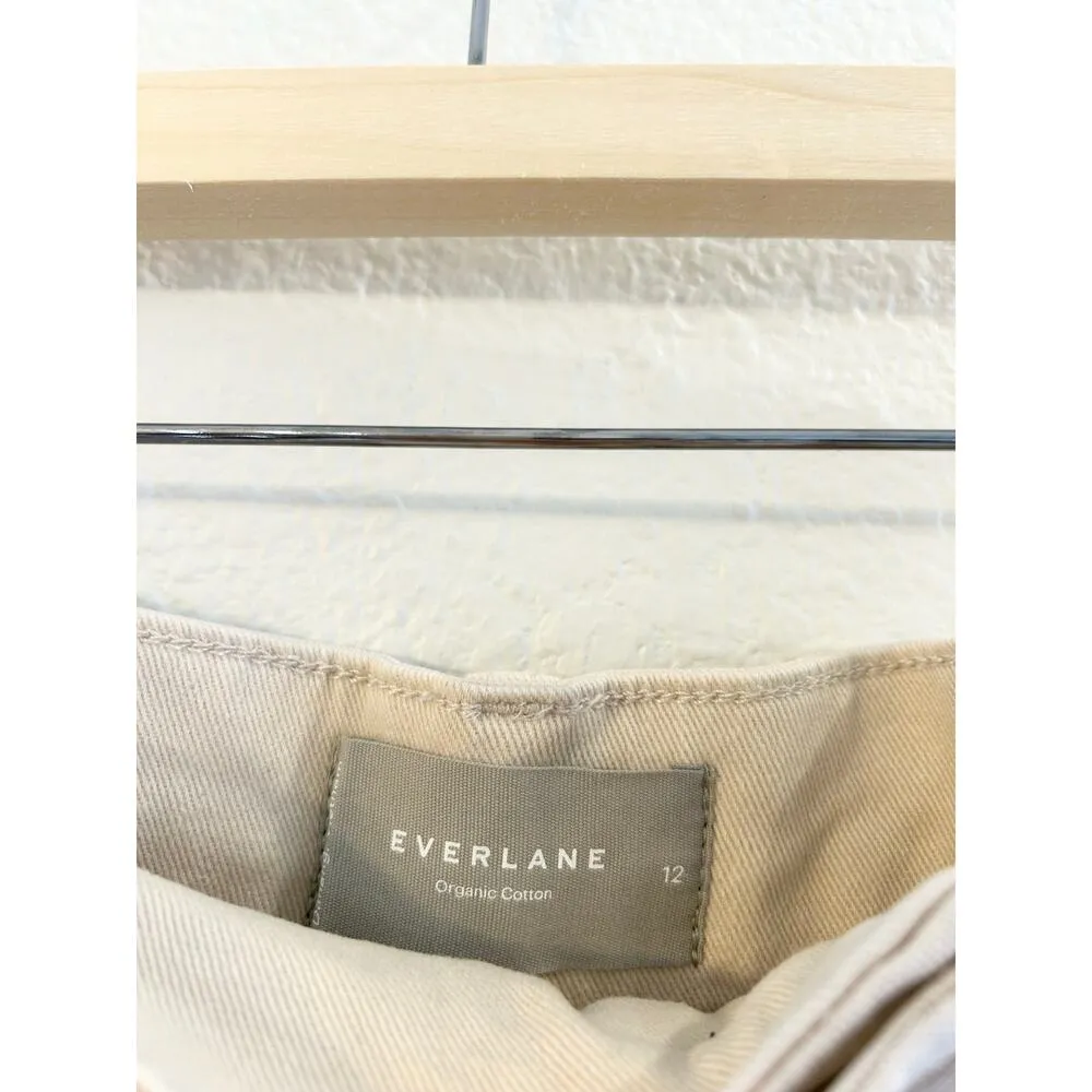 Everlane The Organic Straight-Leg Pant in Pumice Stone 12 NWT - Image 6