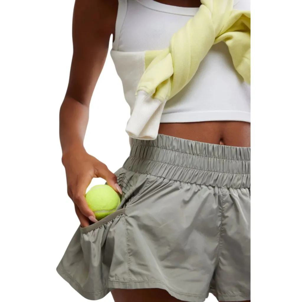 NWOT FP Movement X F P  Women's Get Your Flirt On Shorts In Sage Stone - Image 7