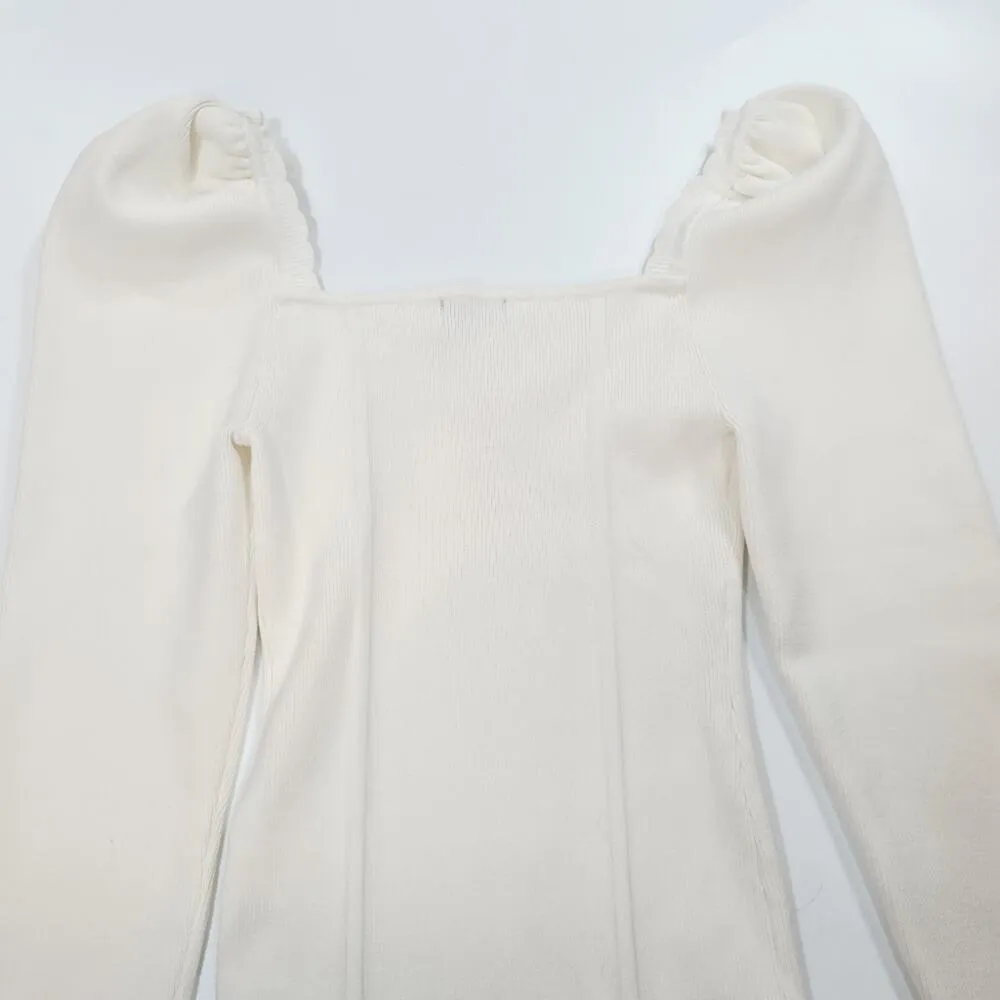 MAJORELLE Elmore Mini Dress in White Medium - Image 12