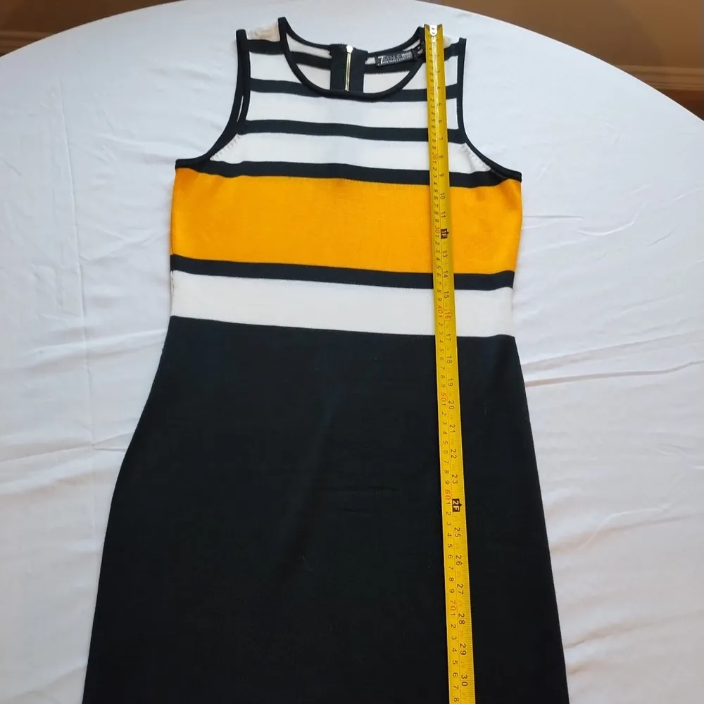 7th Avenue Design Studio New York & Co Striped Tank Dress Size M. - Image 9