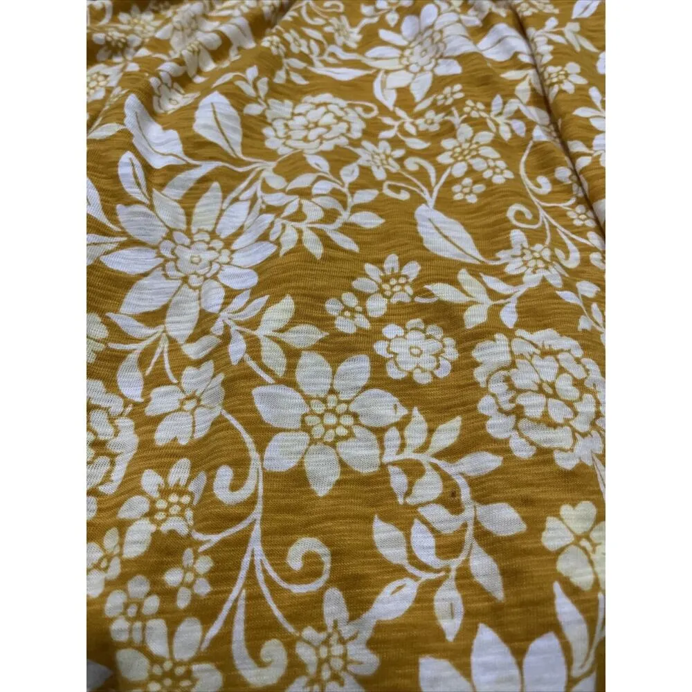 Lauren Conrad Floral Ruffle Sleeveless Tank Top 4X Women's Plus Shirt Mango Sumr - Image 3