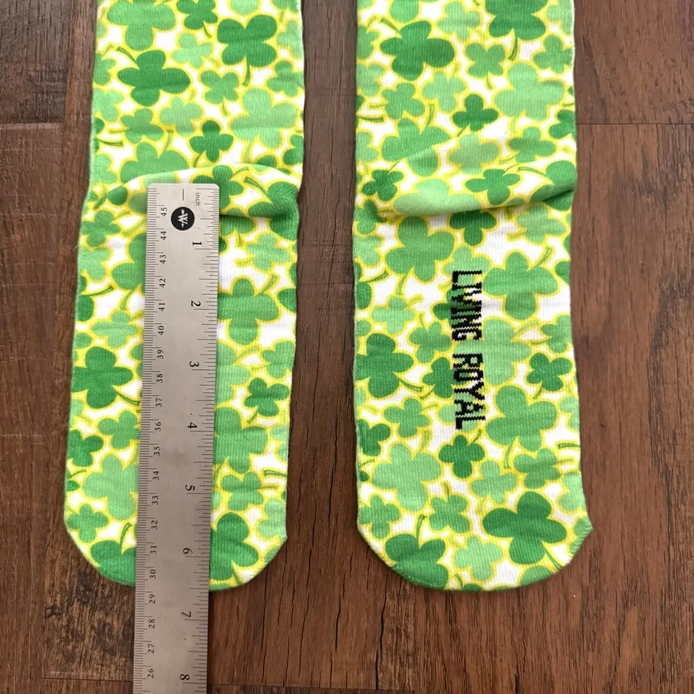 Living Royal shamrock socks, teen/adult Green - Image 5