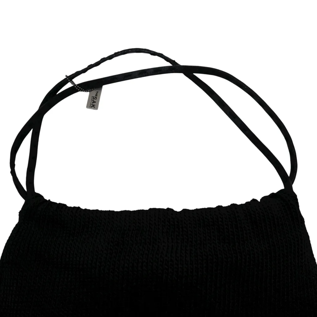 The Sak Small Woven Knit Black Handbag - Image 4