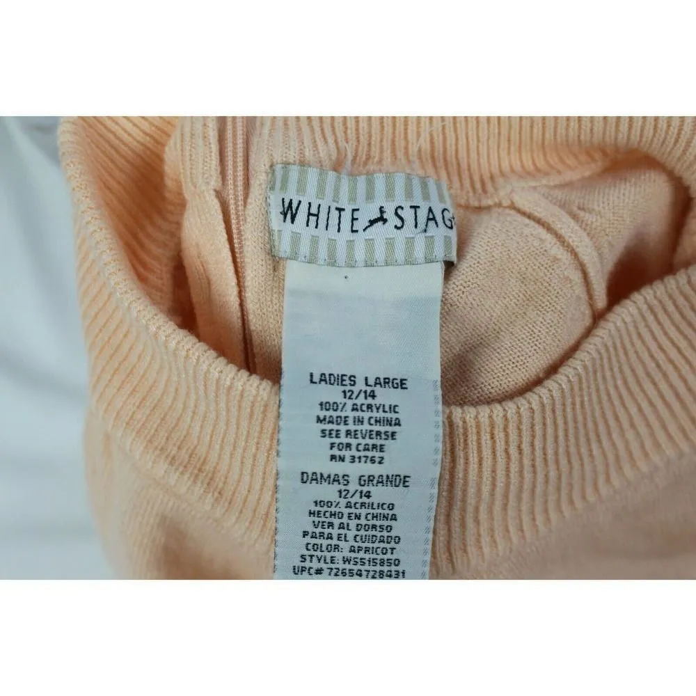 ladies WHITE STAG sweater size L 12/14 - Image 5