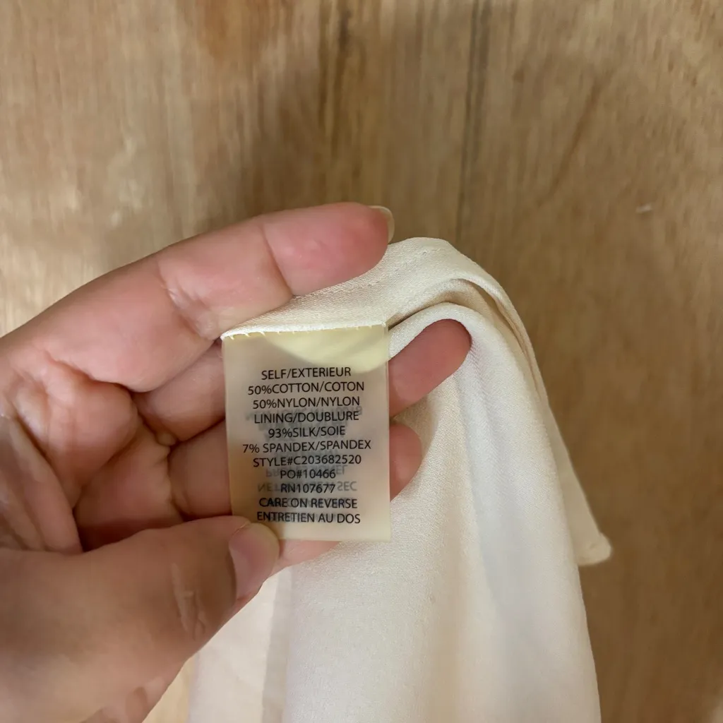 Alice + Olivia women’s‎ Darcy Lace cream Dress bridesmaids size S - Image 10