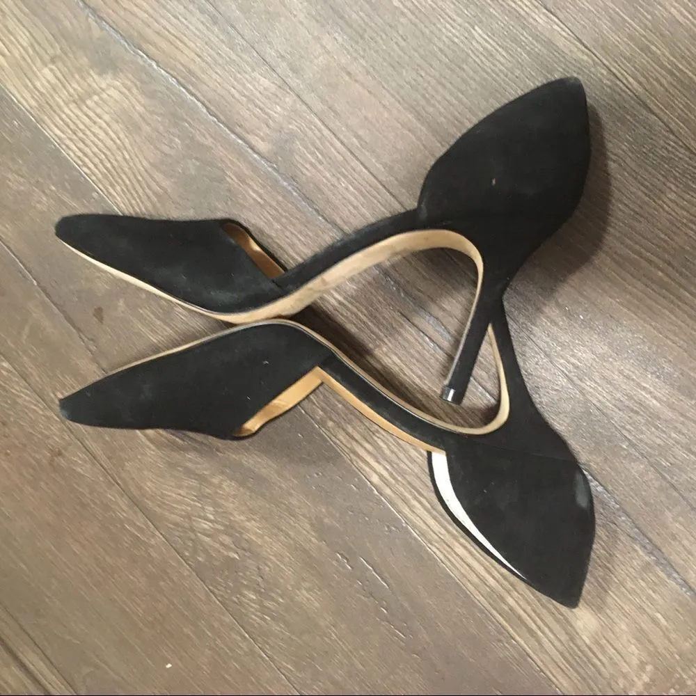 J Crew black suede heels Black Size 8.5 - Image 5