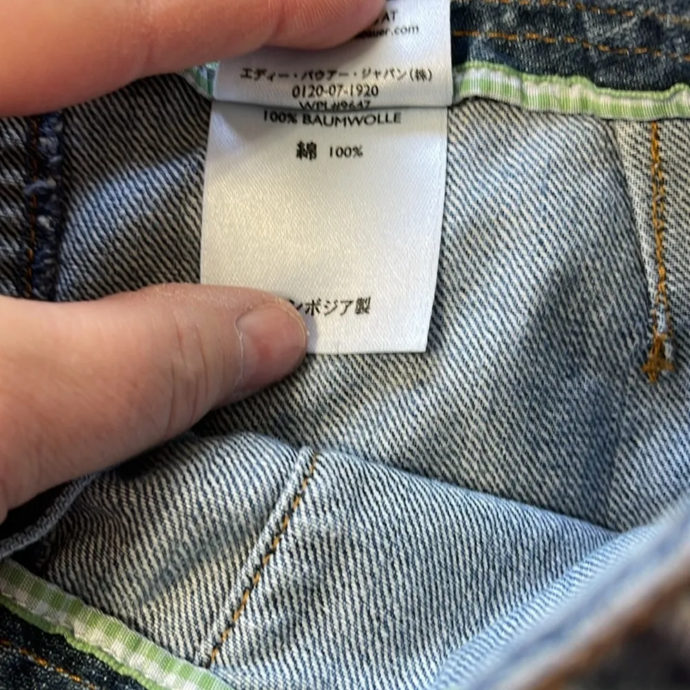 Eddie Bauer Vintage Denim Jean Skirt W/Back Pocket Size 6 - Image 5