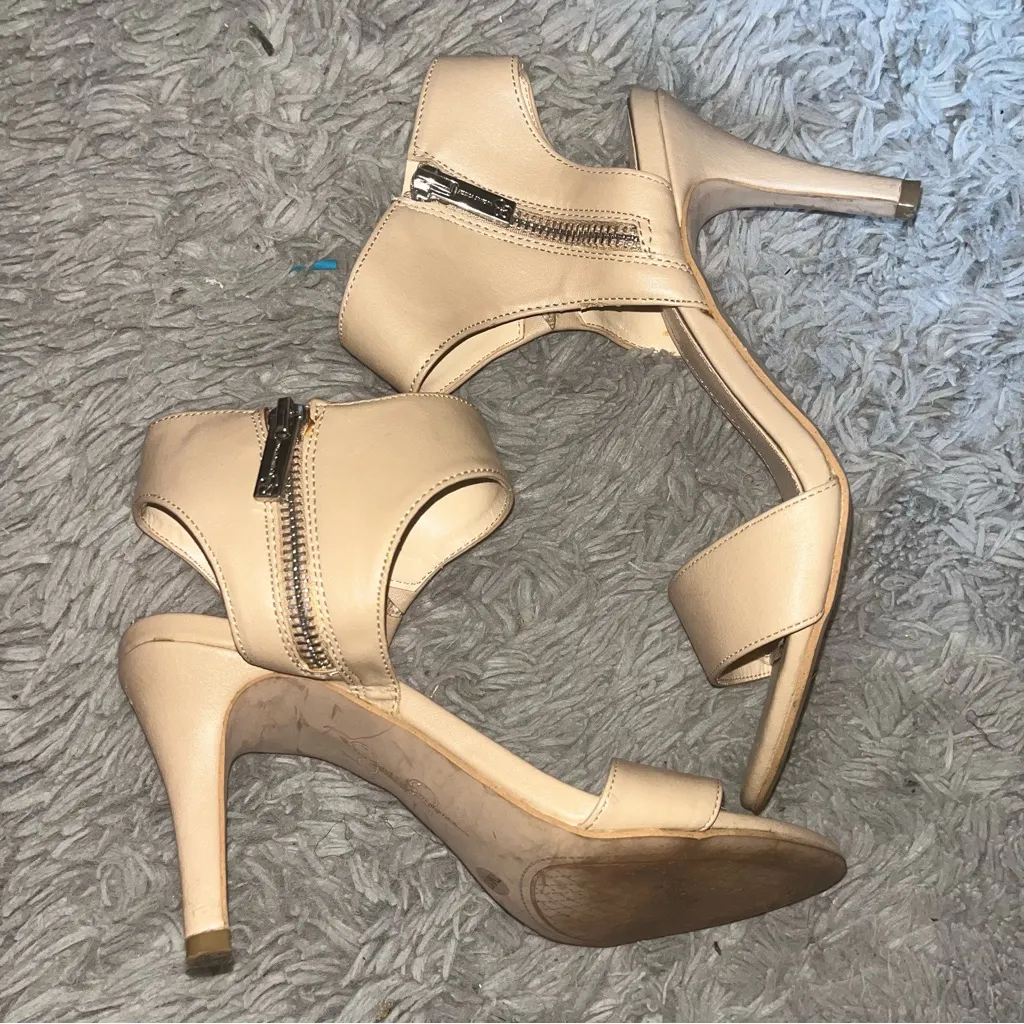 Jessica Simpson Tan Heels Elegant Design - Image 6