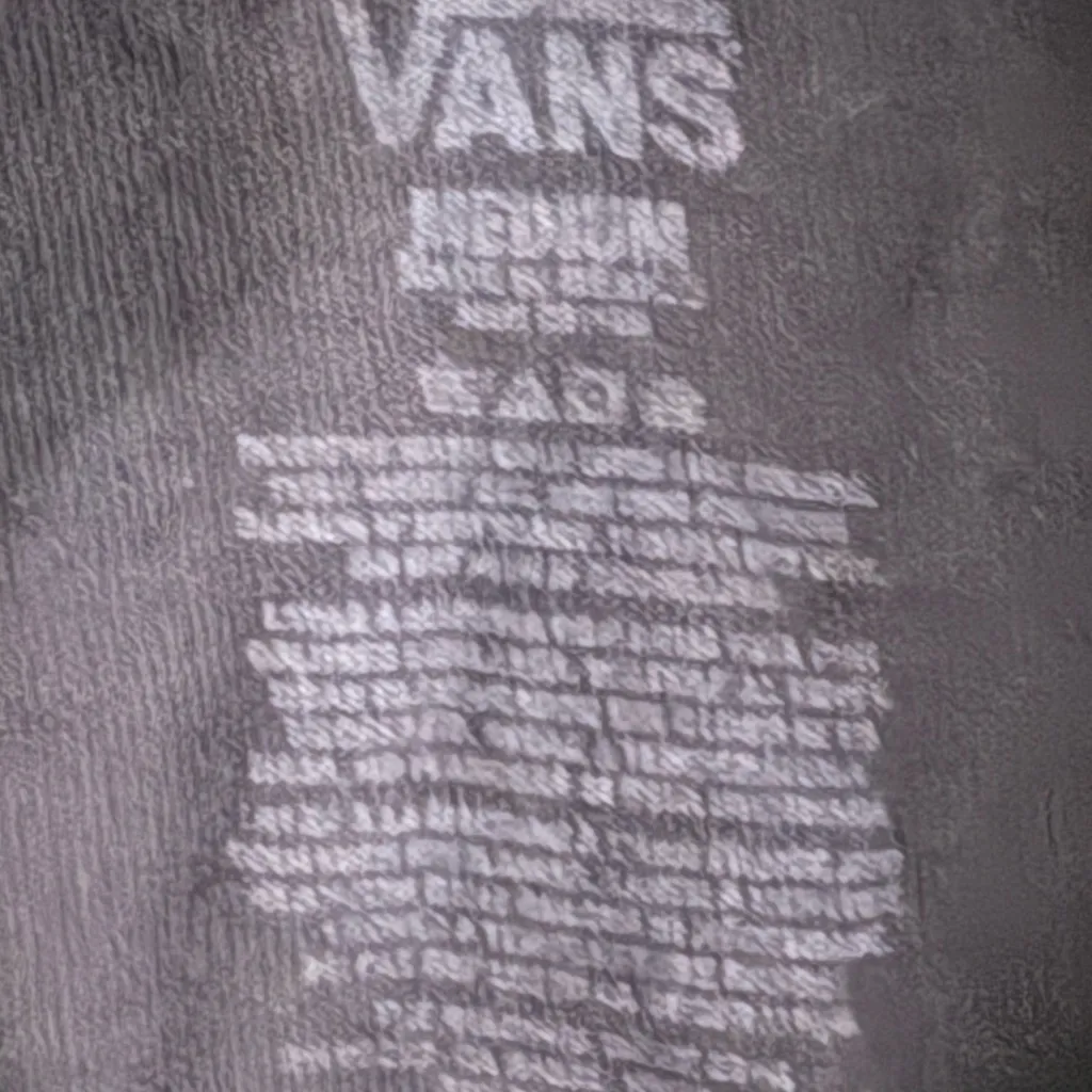 Vans Grey Graphic Short Sleeve Tee with Vibrant Triangle Logo - Image 3