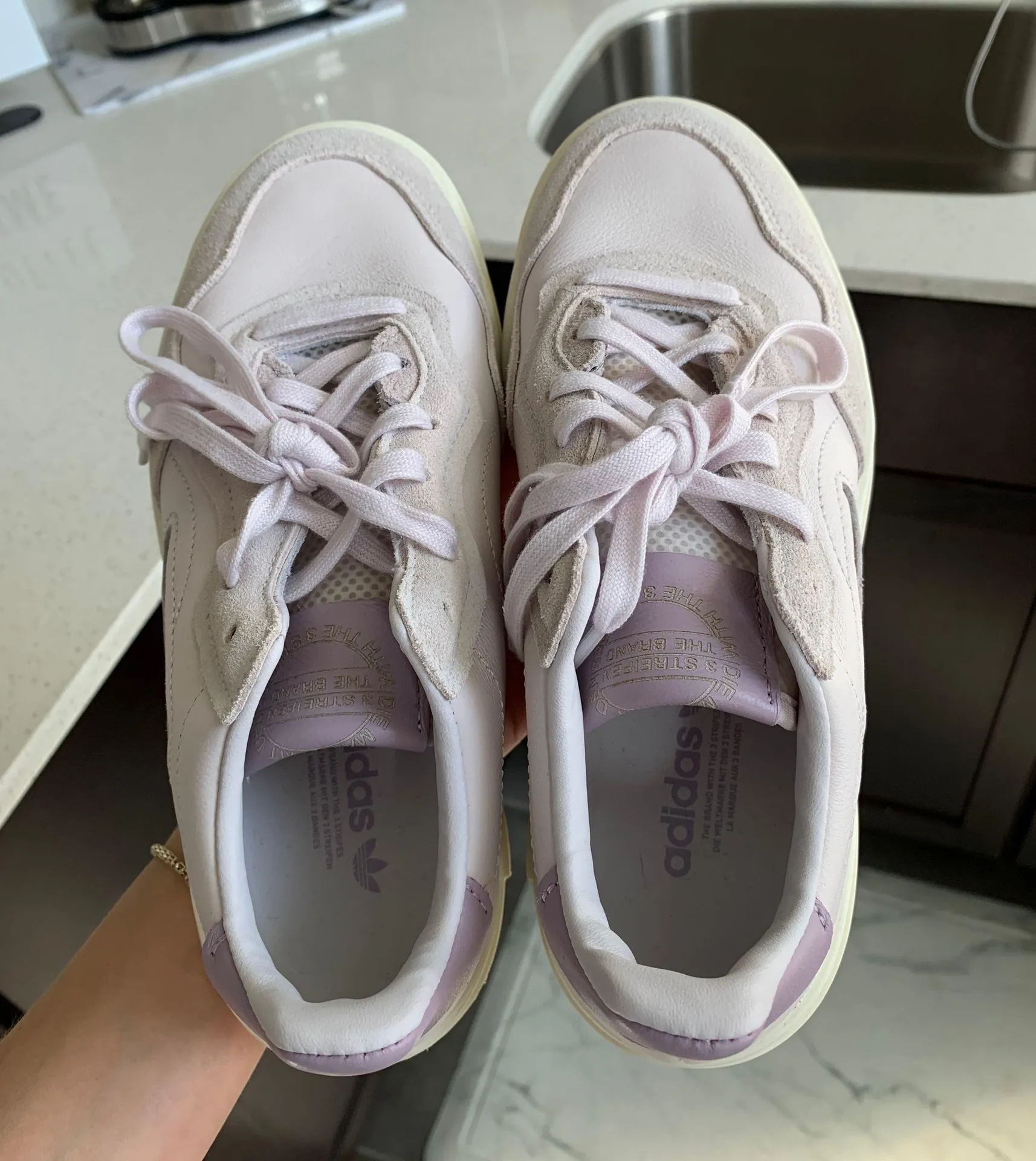 Adidas Dusty Purple  Shoes - Image 4