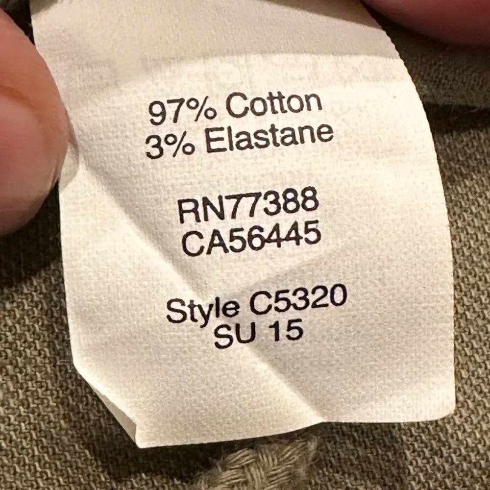 Madewell | S | Army Green Oversized Cinch Waist Sleeveless Utility Cargo Vest - Image 5