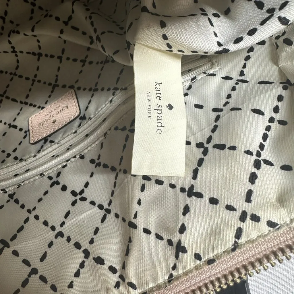 Kate Spade Cove Street Colorblock Pippa Crossbody in Soft Resetta Pink Black - Image 11