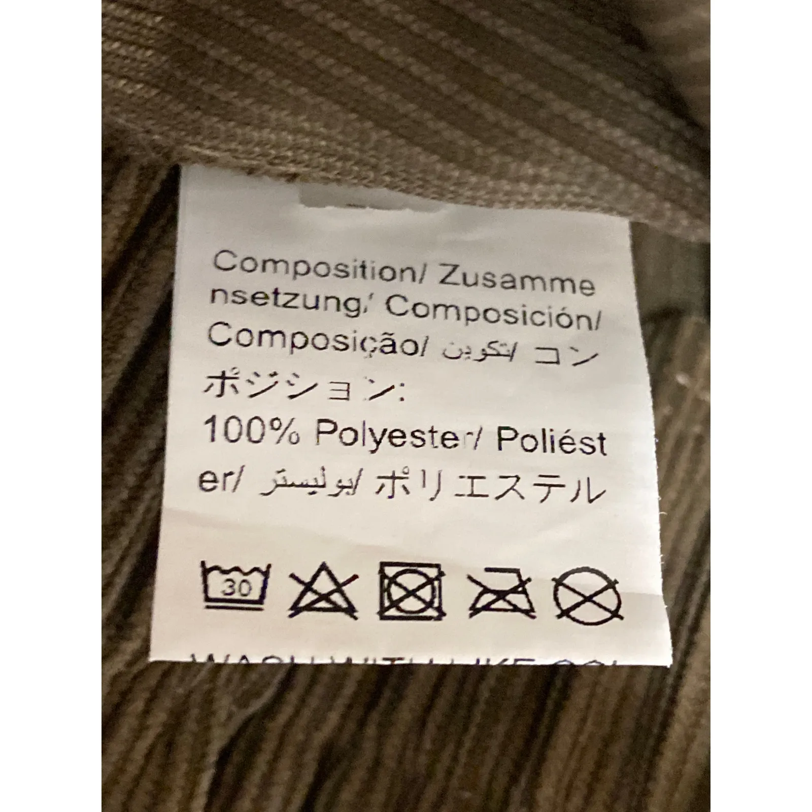 Women's Corduroy Fairycore Embroidered Elastic Waist Wide Leg Paperbag Shorts M Brown Size M - Image 5