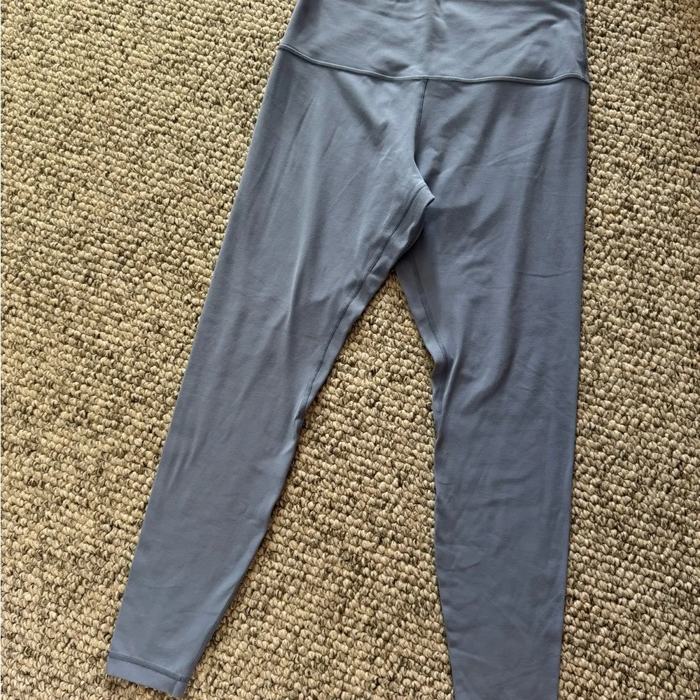 Lululemon Align Pant 28" Tempest Blue Size 12 - Image 4